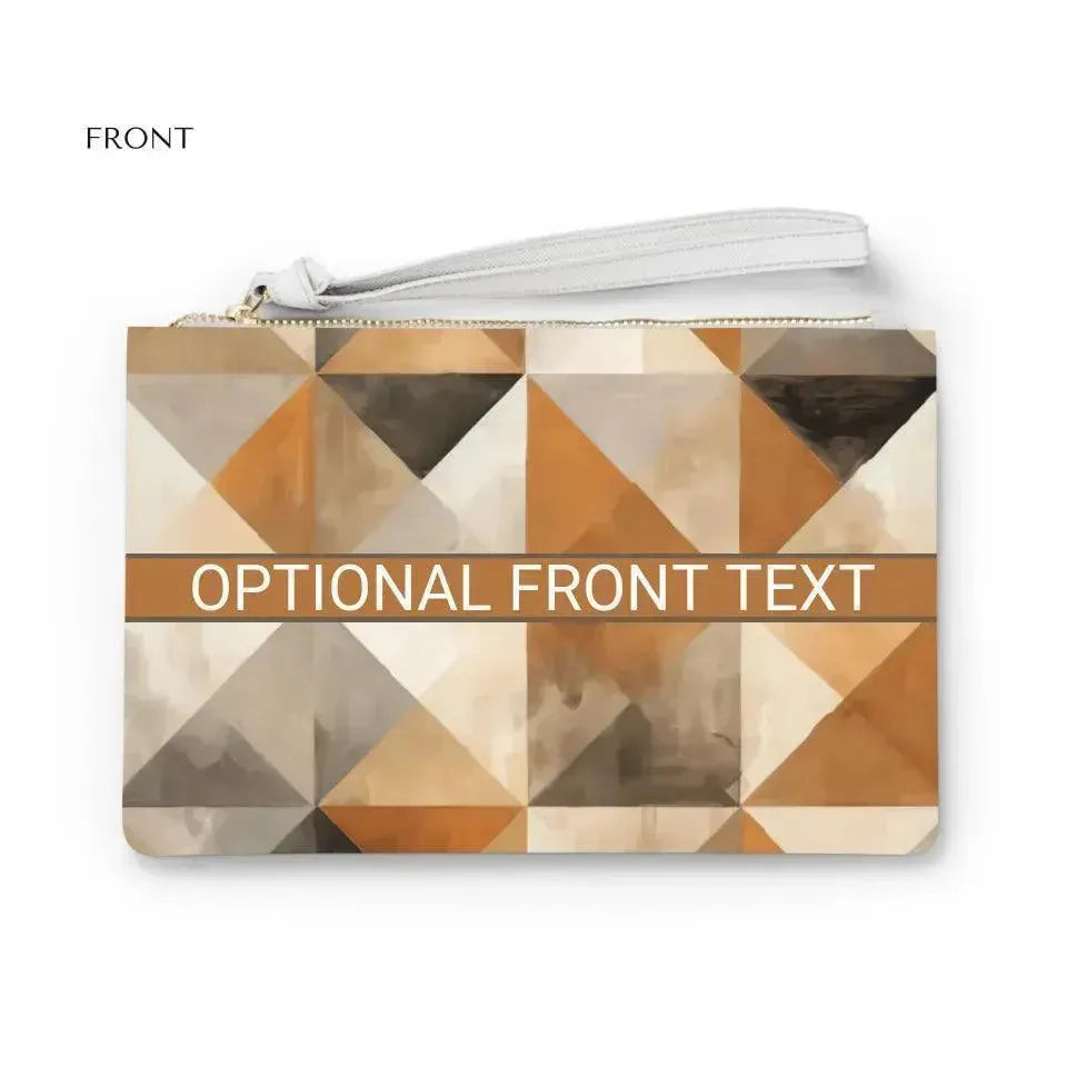 Custom Earthy Geometric Tote Bags - ARTFULANE