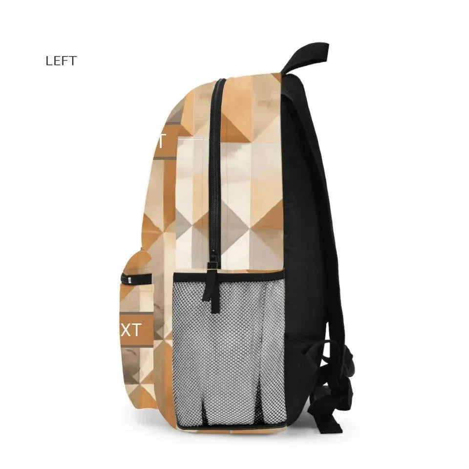 Custom Earthy Geometric Tote Bags - ARTFULANE