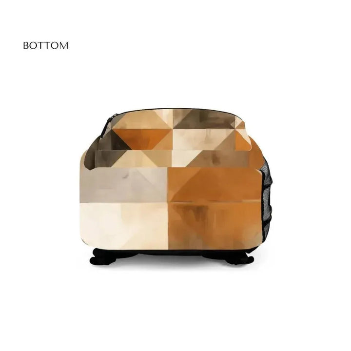 Custom Earthy Geometric Tote Bags - ARTFULANE