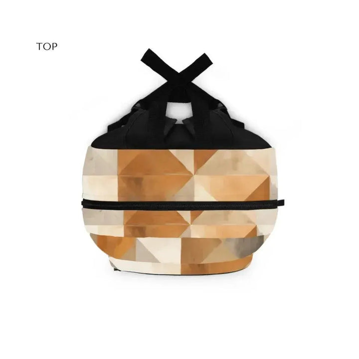 Custom Earthy Geometric Tote Bags - ARTFULANE