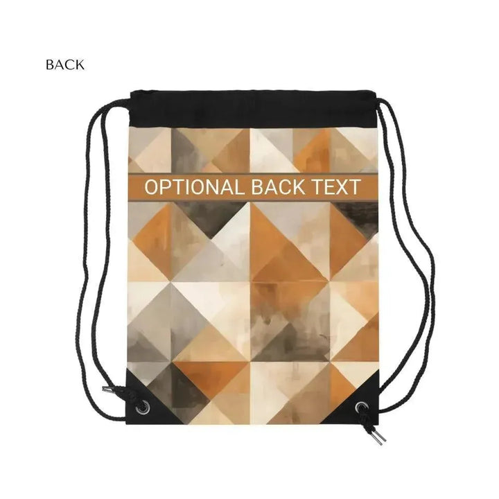 Custom Earthy Geometric Tote Bags - ARTFULANE