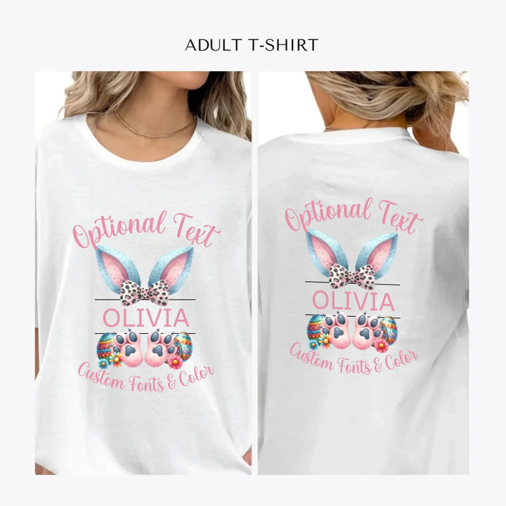 Easter-Bunny-Monogram-personalized-women-unisex-adult-t-shirt-artfulane
