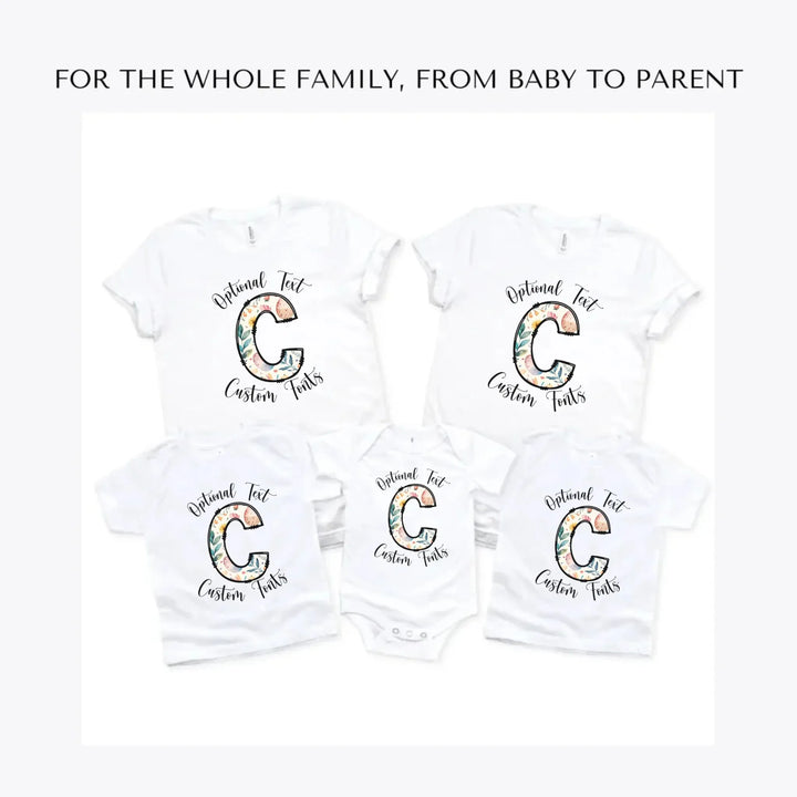 Easter-Doodle-Letter-Initial-custom-t-shirts-adult-youth-toddler-baby-sizes-artfulane