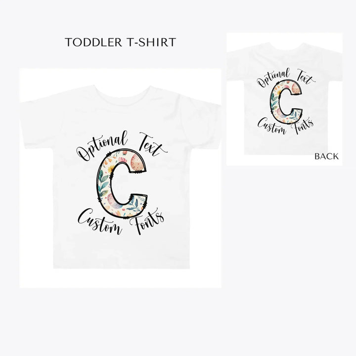 Easter-Doodle-Letter-Initial-toddler-custom-t-shirt-artfulane