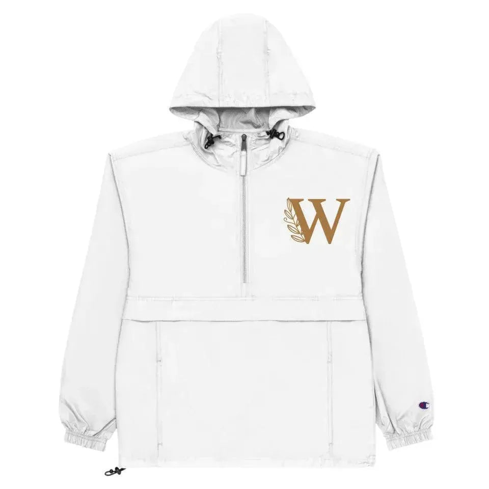 Custom Embroidered Autumn Leaf Monogram Jacket - ARTFULANE