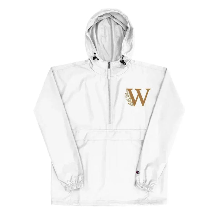 Custom Embroidered Autumn Leaf Monogram Jacket - ARTFULANE