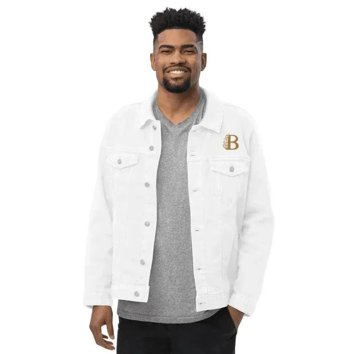 Custom Embroidered Autumn Leaf Monogram Jacket - ARTFULANE