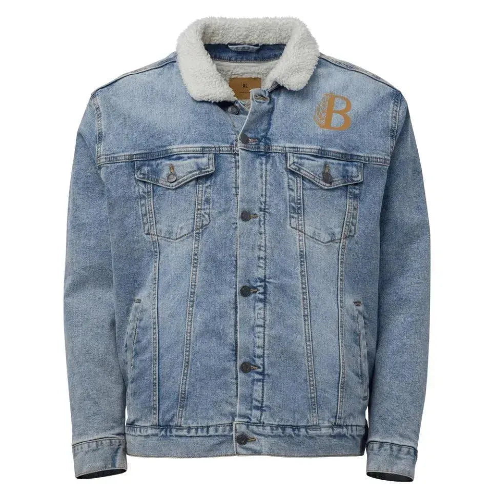 Custom Embroidered Autumn Leaf Monogram Jacket - ARTFULANE
