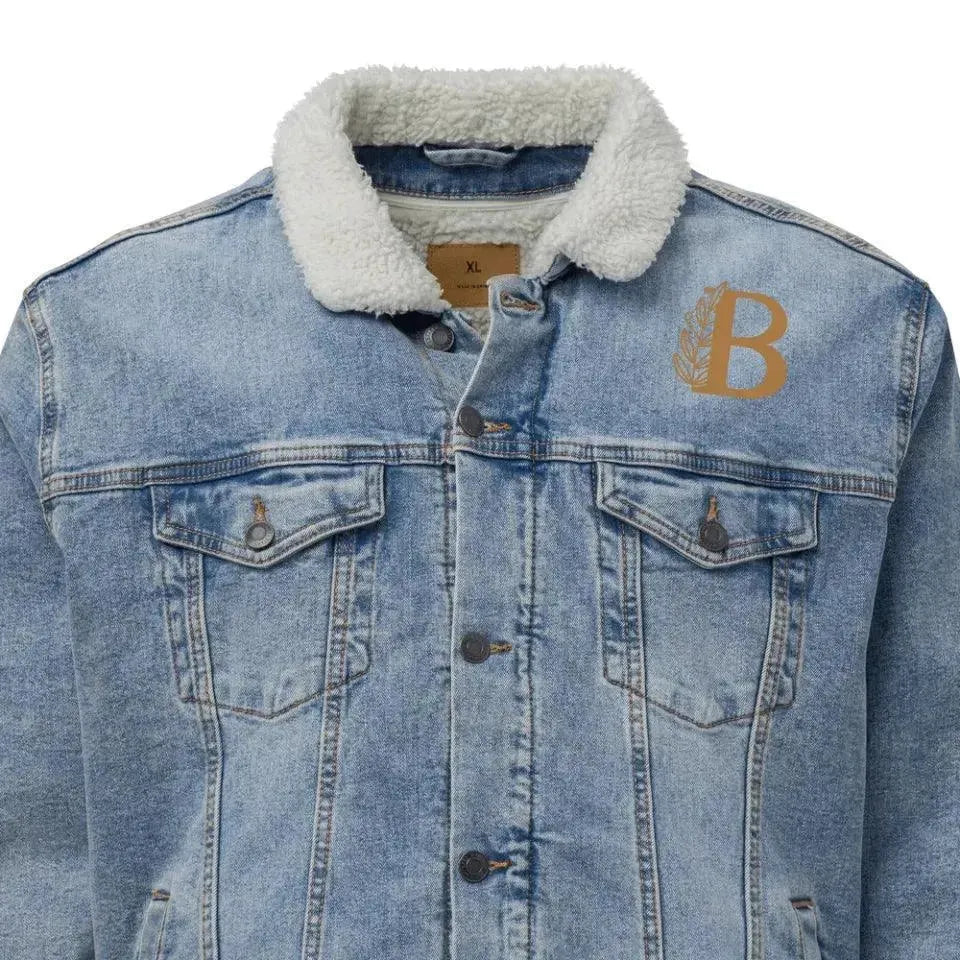 Custom Embroidered Autumn Leaf Monogram Jacket - ARTFULANE