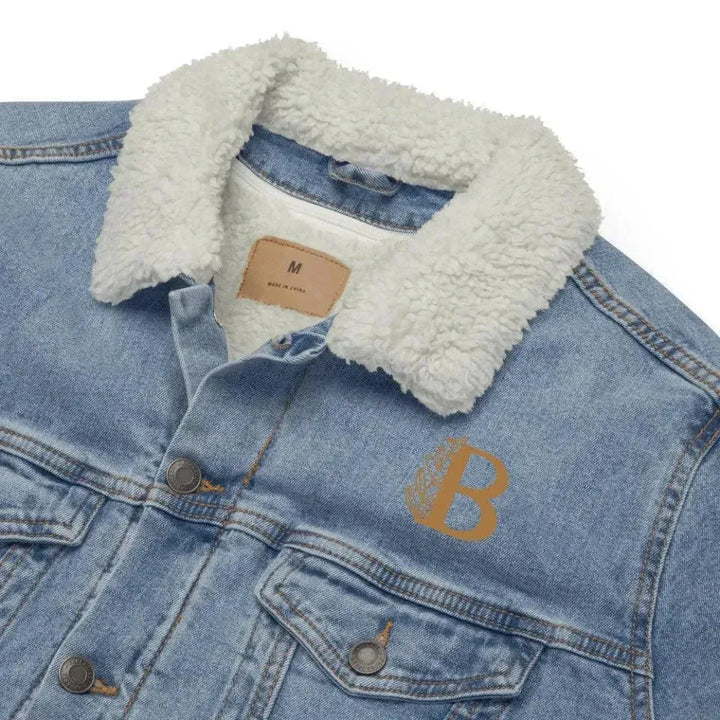 Custom Embroidered Autumn Leaf Monogram Jacket - ARTFULANE