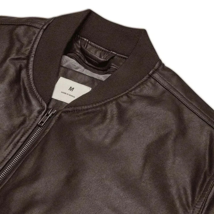 Custom Embroidered Autumn Leaf Monogram Jacket - ARTFULANE