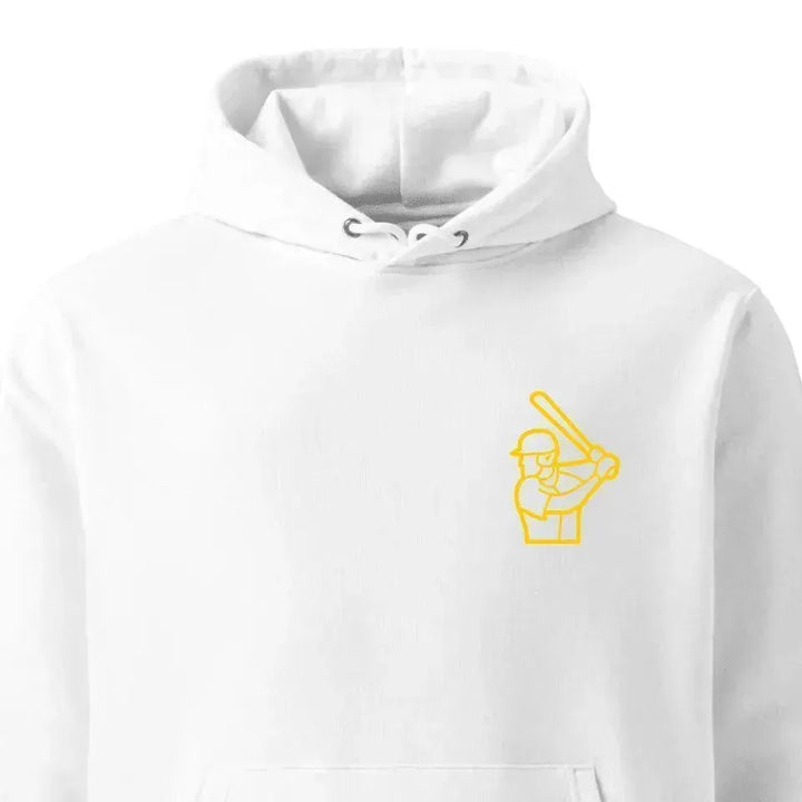 Custom Embroidered Baseball Icons Hoodie and Sweatshirt - ARTFULANE