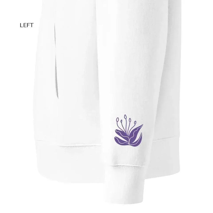 Custom Embroidered Boho Flowers Hoodie and Sweatshirt - ARTFULANE