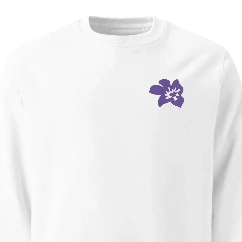 Custom Embroidered Boho Flowers Hoodie and Sweatshirt - ARTFULANE