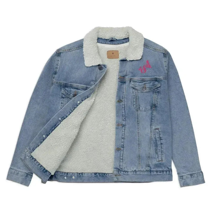 Custom Embroidered Butterflies Initial Jacket - ARTFULANE