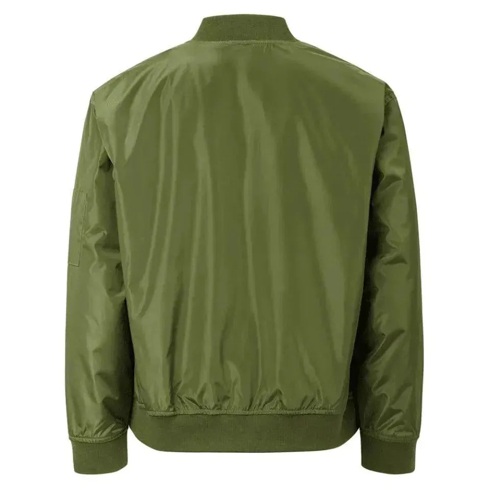 Custom Embroidered Butterflies Initial Jacket - ARTFULANE