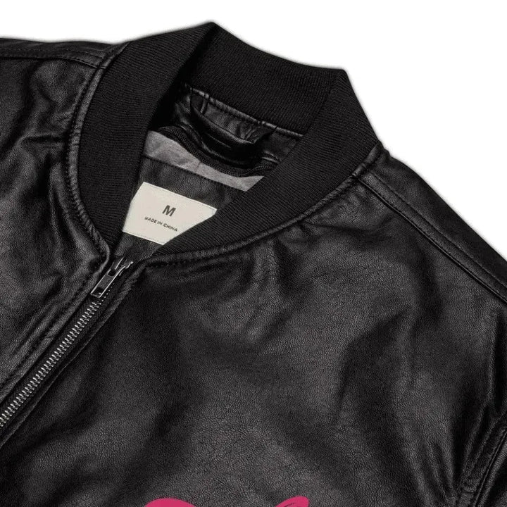 Custom Embroidered Butterflies Initial Jacket - ARTFULANE
