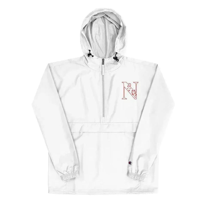 Custom Embroidered Butterfly Initial Jacket - ARTFULANE