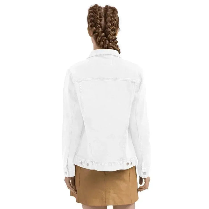 Custom Embroidered Butterfly Initial Jacket - ARTFULANE