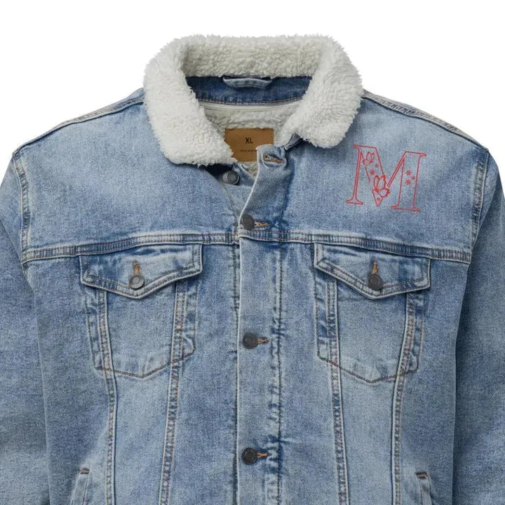 Custom Embroidered Butterfly Initial Jacket - ARTFULANE