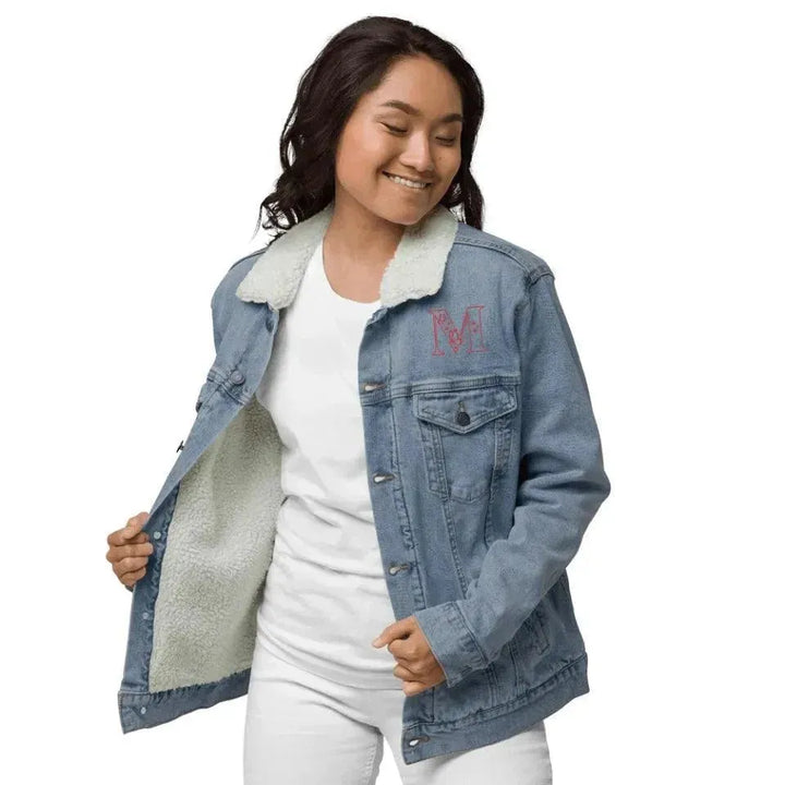 Custom Embroidered Butterfly Initial Jacket - ARTFULANE