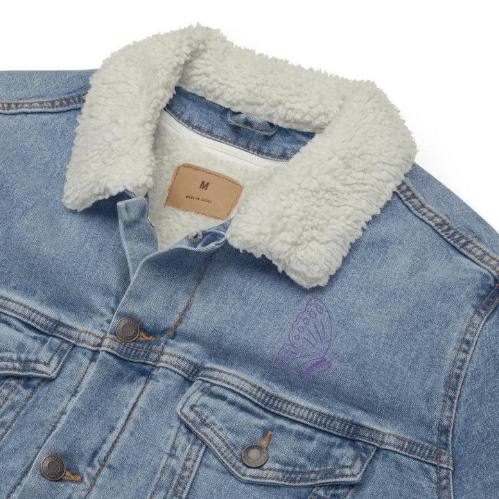 Custom Embroidered Butterfly Initial Jacket - ARTFULANE