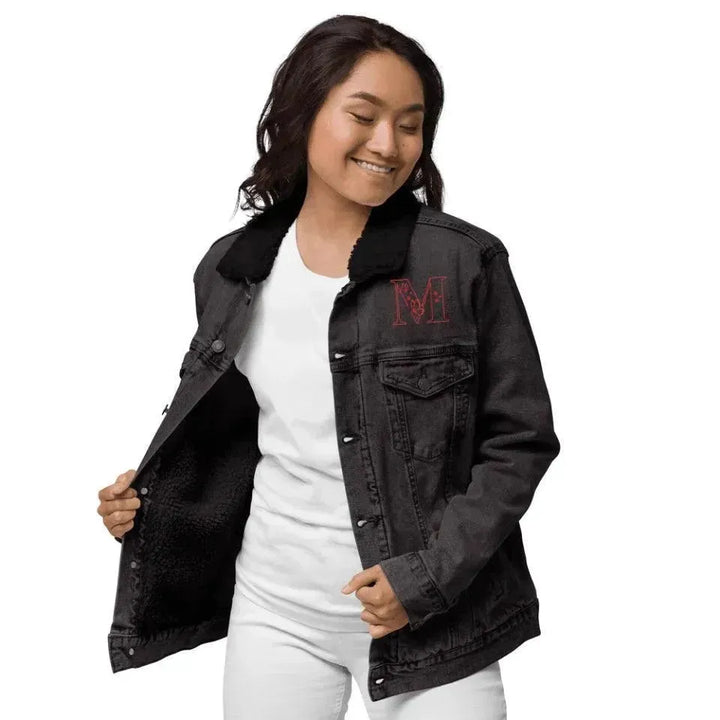 Custom Embroidered Butterfly Initial Jacket - ARTFULANE