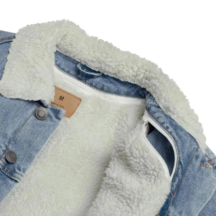 Custom Embroidered Butterfly Initial Jacket - ARTFULANE