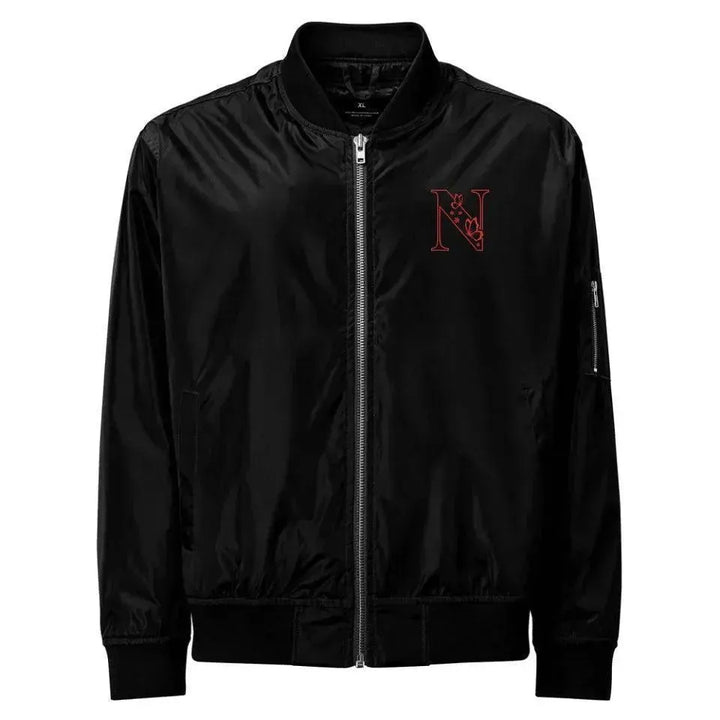 Custom Embroidered Butterfly Initial Jacket - ARTFULANE