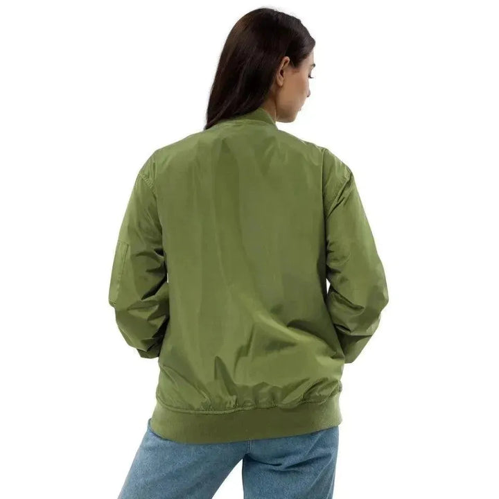 Custom Embroidered Butterfly Initial Jacket - ARTFULANE