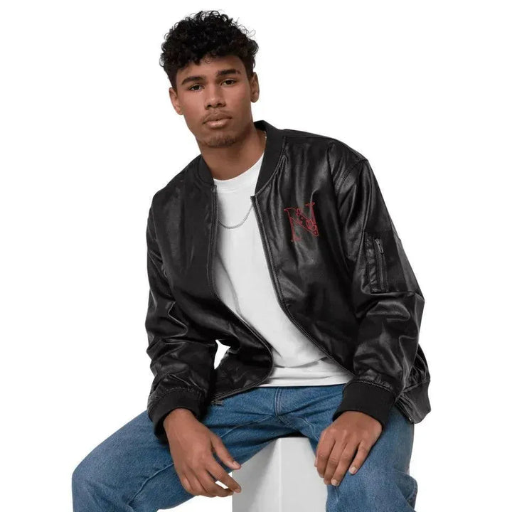 Custom Embroidered Butterfly Initial Jacket - ARTFULANE