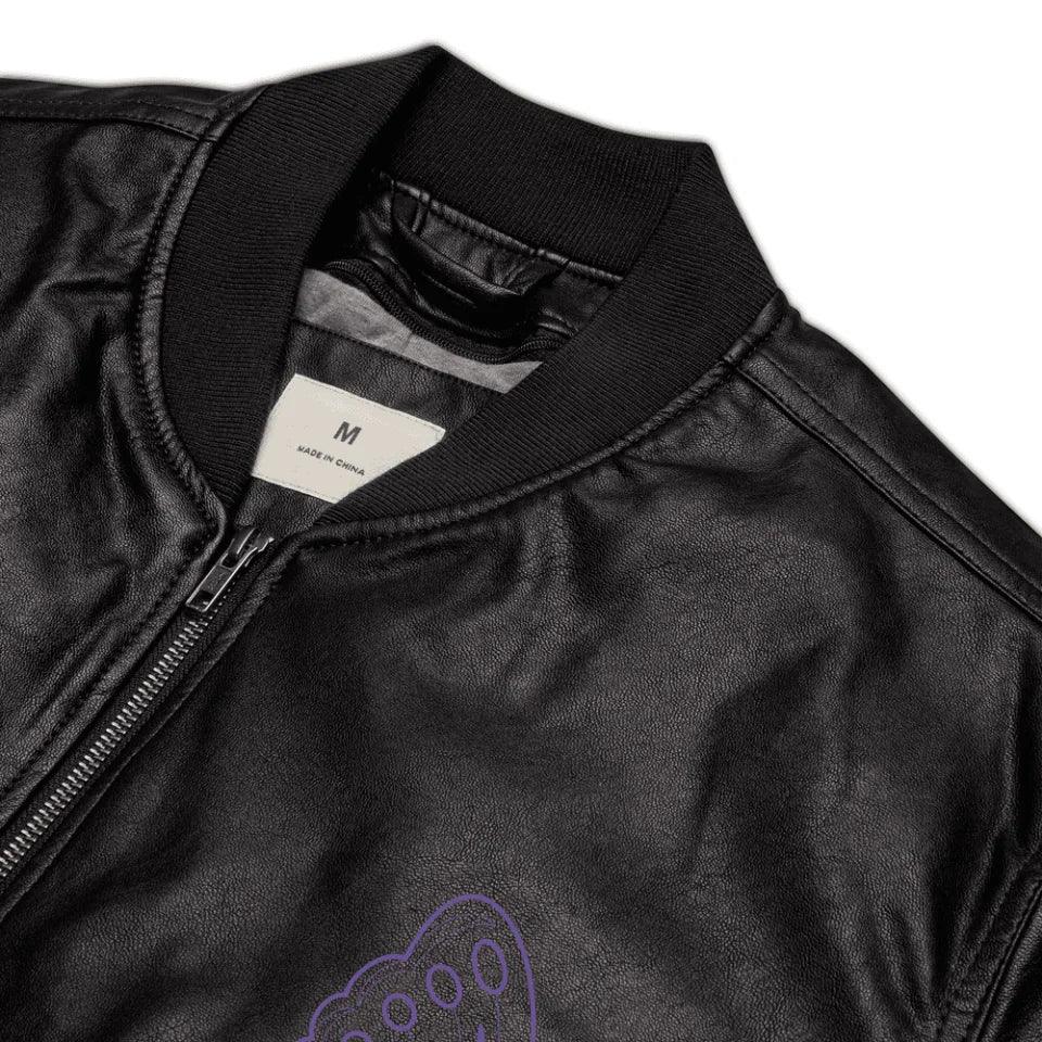 Custom Embroidered Butterfly Initial Jacket - ARTFULANE