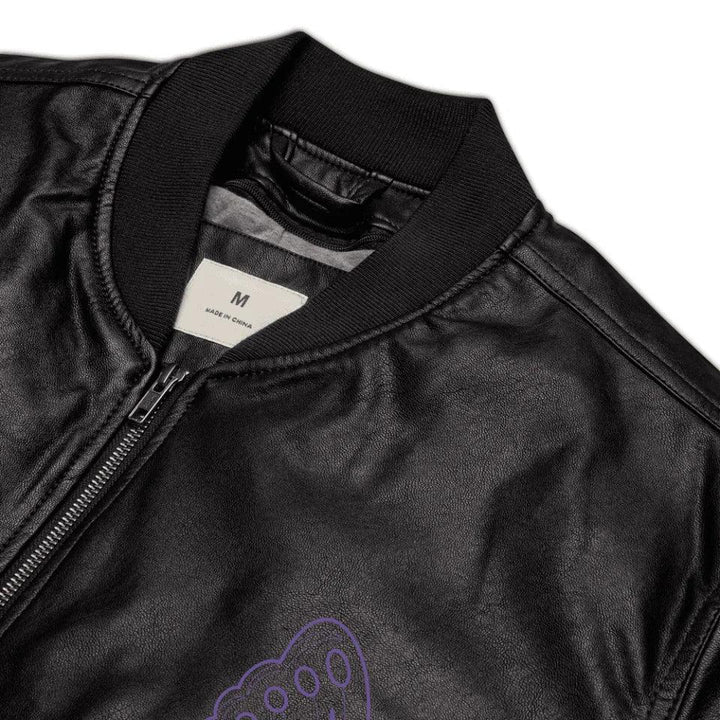 Custom Embroidered Butterfly Initial Jacket - ARTFULANE