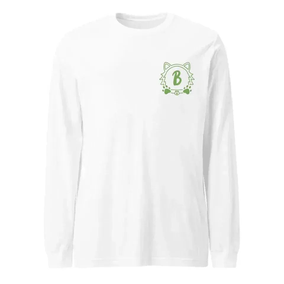 Custom Embroidered Cat Dog Monogram Long Sleeve T-Shirt - ARTFULANE