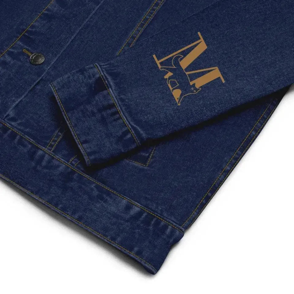 Custom Embroidered Cat Initial Jacket - ARTFULANE