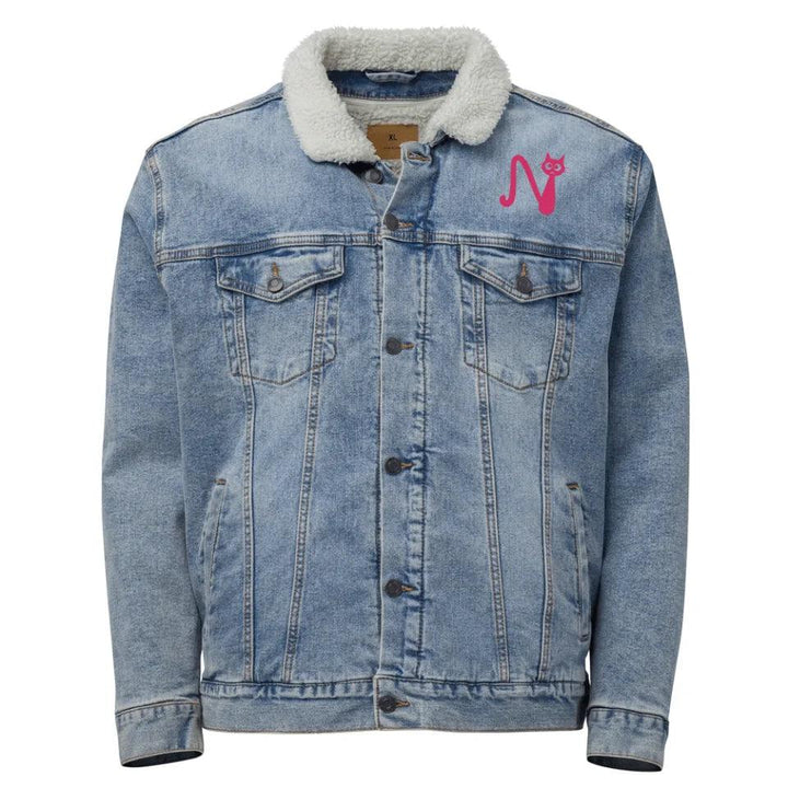Custom Embroidered Cat Initial Jacket - ARTFULANE