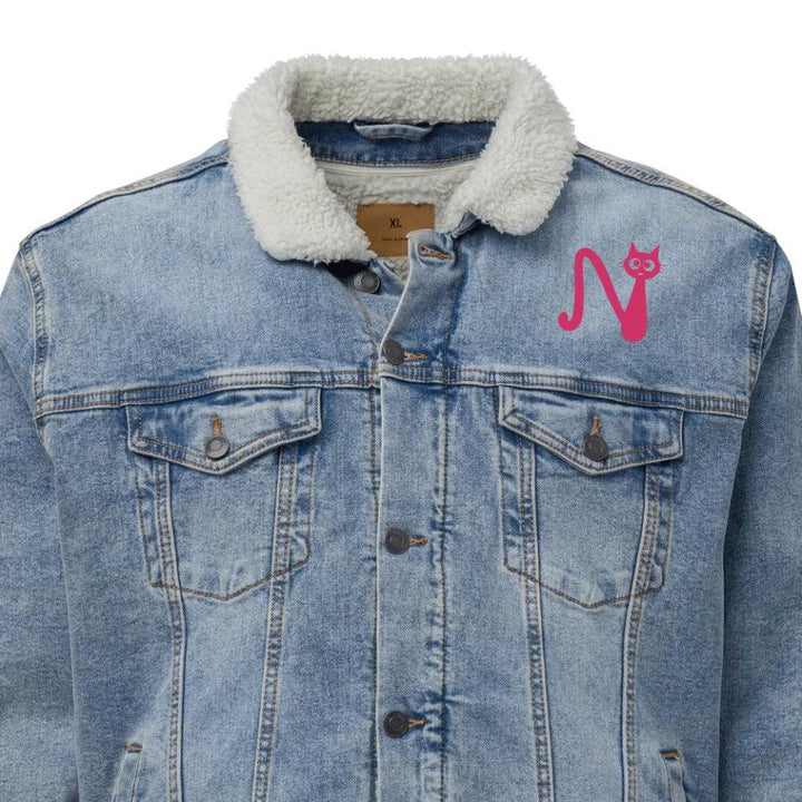 Custom Embroidered Cat Initial Jacket - ARTFULANE