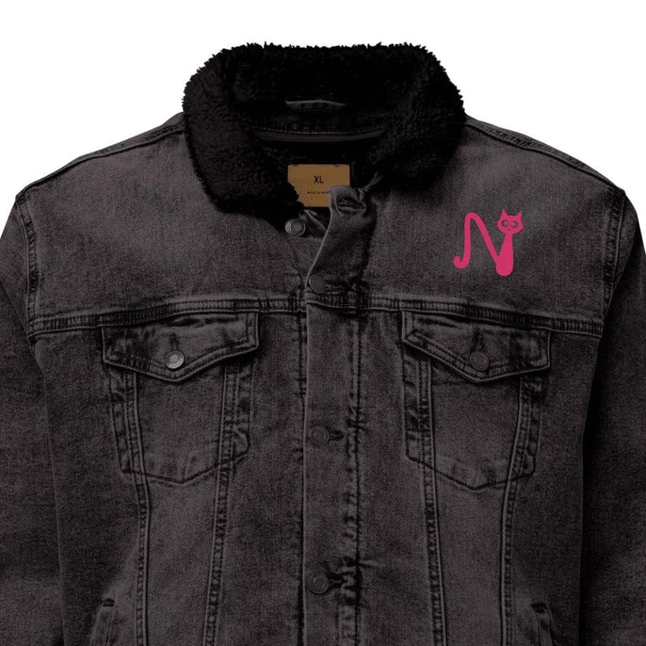 Custom Embroidered Cat Initial Jacket - ARTFULANE