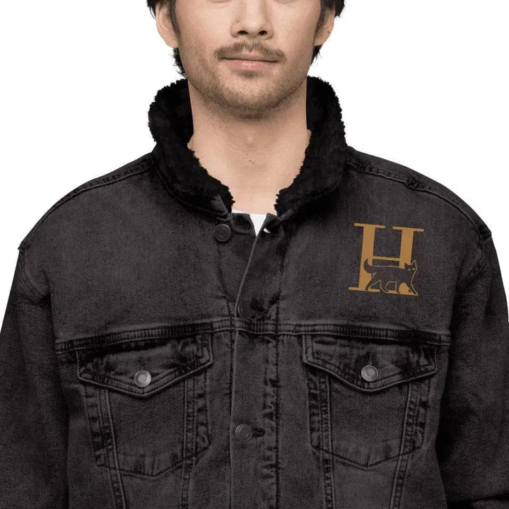 Custom Embroidered Cat Initial Jacket - ARTFULANE