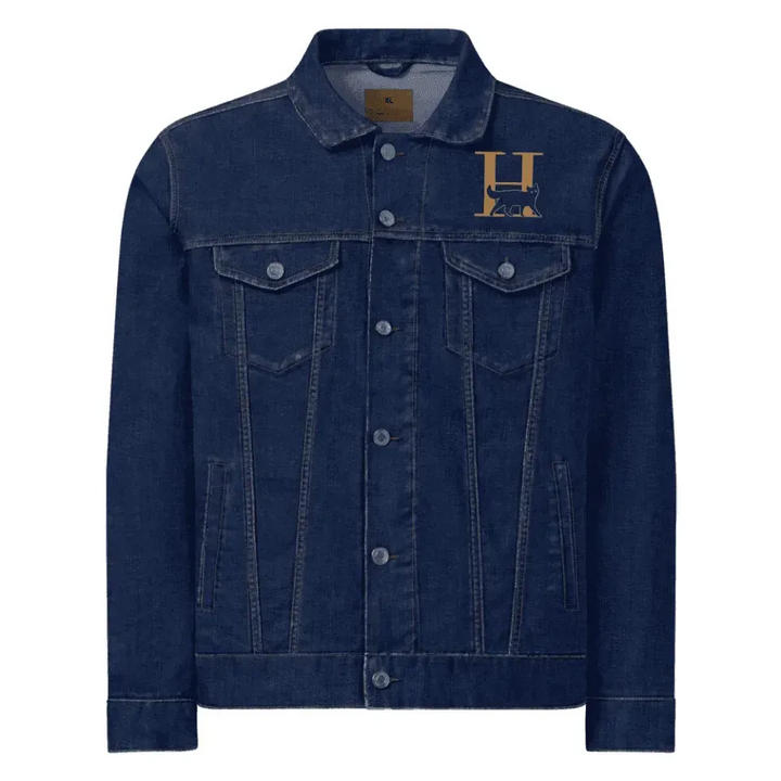 Custom Embroidered Cat Initial Jacket - ARTFULANE