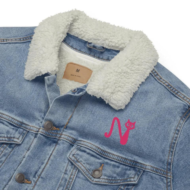 Custom Embroidered Cat Initial Jacket - ARTFULANE