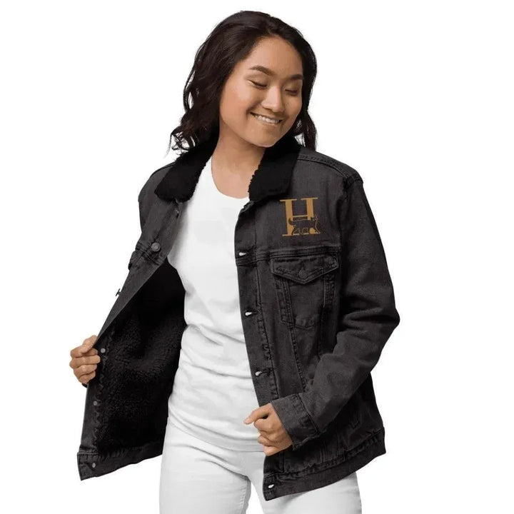 Custom Embroidered Cat Initial Jacket - ARTFULANE