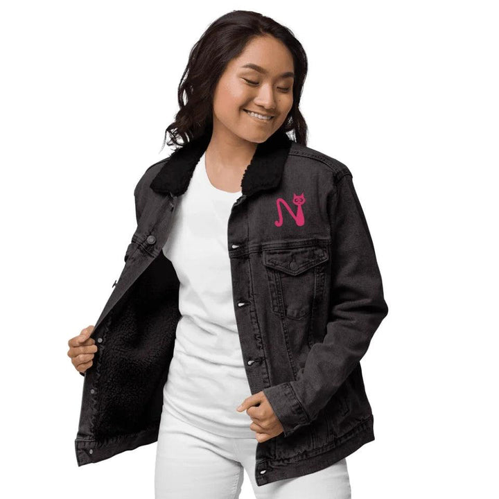 Custom Embroidered Cat Initial Jacket - ARTFULANE