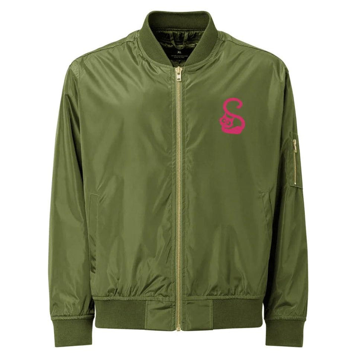 Custom Embroidered Cat Initial Jacket - ARTFULANE