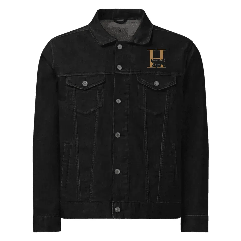 Custom Embroidered Cat Initial Jacket - ARTFULANE
