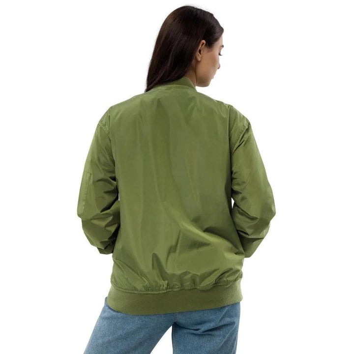 Custom Embroidered Cat Initial Jacket - ARTFULANE