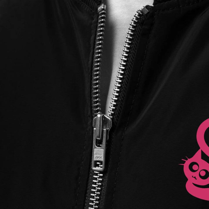 Custom Embroidered Cat Initial Jacket - ARTFULANE