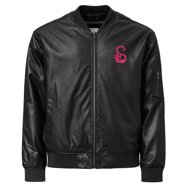 Custom Embroidered Cat Initial Jacket - ARTFULANE