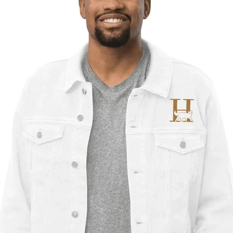 Custom Embroidered Cat Initial Jacket - ARTFULANE