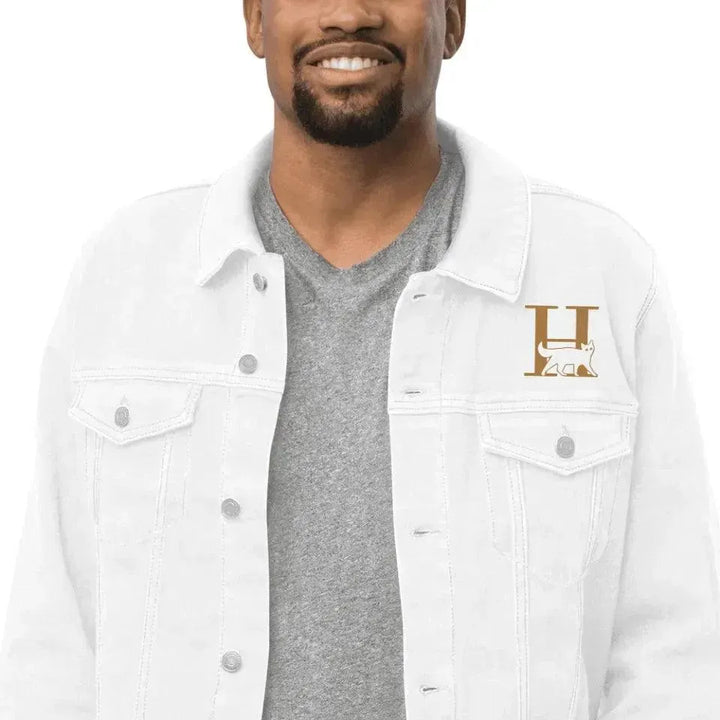 Custom Embroidered Cat Initial Jacket - ARTFULANE